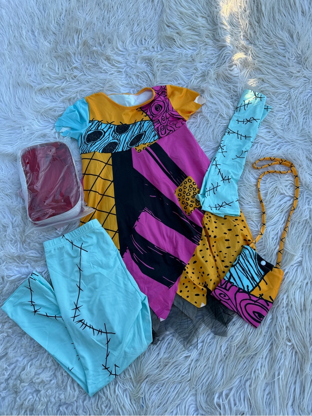Girls NBC Sally costume (D11)
